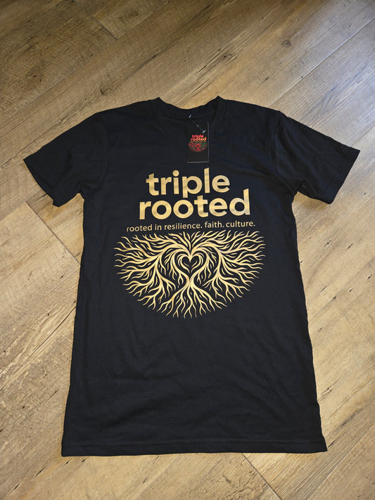 Classic Triple Rooted Logo Tee
