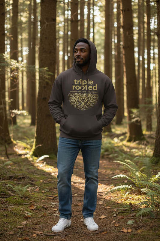 Classic Triple Rooted Logo Hoodie